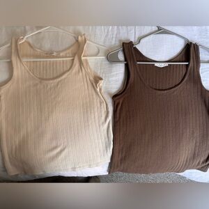 Neuflora Ribbed Tank Top Set